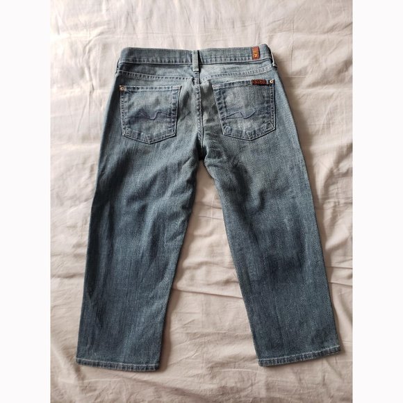 7 For All Mankind Capri / Cropped Jeans (26) - Picture 4 of 10